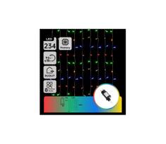 Aigostar - LED lauko girlianda, 234 LED / 8 funkcijų, 1,2 x 1,8 m, IP44, daugiaspalvė