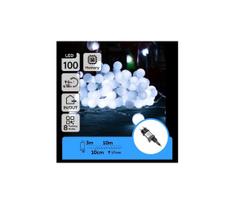 Aigostar - LED lauko dekoratyvinė girlianda 100xLED/3,6W/230V/8 režimai 10m IP44 šaltai balta