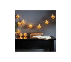 Eglo 411115 - LED girlianda GLITTER 10xLED/2xAA 1,65m šiltai balta