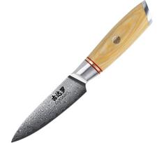 Gudaro - Damasko plieno virtuvinis peilis HIKARI 3,5", 67 plieno sluoksnių, ilgis 9,5 cm