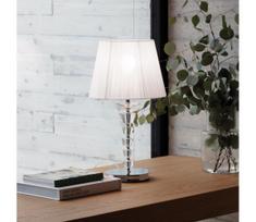 Ideal Lux - Krištolinė stalinė lempa PEGASO 1xE27/60W/230V blizgus chromas