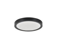 Rabalux 75076 - LED vonios kambario lubų šviestuvas SHAUN PLUS 30W/230V skersmuo 30 cm IP44 juodas