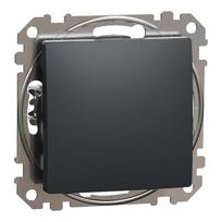 1 klavišo kryžminis perjungiklis Schneider Electric Sedna Design SDD114107 (antracitas)