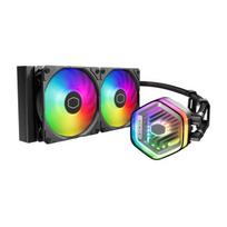 Cooler Master MLX-D24M-A25PZ-RW MasterLiquid 240 Atmos ARGB, 4-pin, 2x 120mm, 690-2500 RPM aušinimo sistema | MLX-D24M-A25PZ-RW | 4719512139967