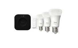Philips Hue Bridge Pro + 3 x E27 lemputės + šviesos reguliatorius | 929003853503 | 8720169374508