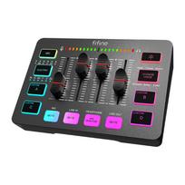 Fifine Mikser audio SC3 Black | SC3 | 4820216972474