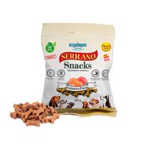 Mediterranean Natural Serrano Snacks skanėstai su lašiša ir tunu šunims, 85 g