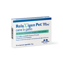 NBF Lanes Relaxigen Pet Mini pašaro papildas šunims ir katėms, 20 tab.