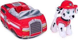 Paw Patrol - 2-in-1 Vehicle Plush w/Marshall 15 cm (6075429)