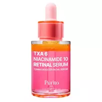 Purito Seoul - TXA 6 Niacinamide 10 Retinal Serum - Šviesinantis Veido Serumas su Niacinamidu - 30ml