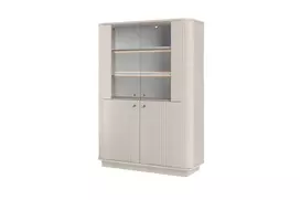 Vitrine Vesper - Cashmere / Gold Handles
