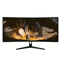 Arozzi Nova 34″ Curved kompiuterio monitorius 86,4 cm (34") 3440 x 1440 pikseliai 4K Ultra HD LED Juoda