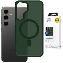 Samsung Galaxy S25 - 3mk Dūminis MagCase Žalias