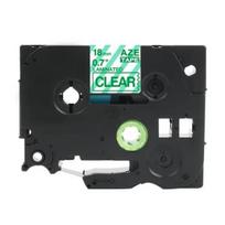 Suderinama juosta Brother Tze-146 GREEN Clear 18 mm, EKANOBTZE146