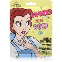 Mad Beauty Disney Princess Belle drėkinamoji tekstilinė veido kaukė 25 ml