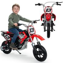 Vaikiškas elektrinis motociklas Motor Cross Red 24V