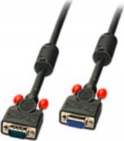 Kabel Lindy Cable VGA Kabel M/F Black 5m | 36395 | 4002888363952