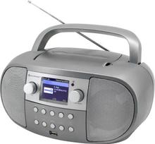 Wieża Soundmaster Soundmaster SCD7600TI przenośny system stereo Analogowe i cyfrowe 4 W DAB+, FM Tytan Odtwarzacz mp3 | SCD7600TI | 4005425011323