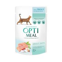 Optimeal konservai su upėtakiu katėms, 85 g