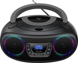 Denver TDB-212 DAB+ Boombox FM/BT/USB/CD/AUX Gray | TDB-212GR | 5706751079955