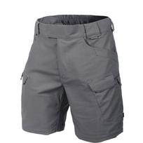 Šortai vyrams UTS 8.5", Helikon-Tex, PS Rip-stop audinys, su elastine juosta ir reguliuojamu juosmens apimtimi, 10 kišenių, šešėlių pilka, 4XL