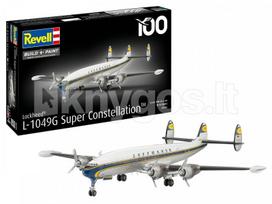 Plastikinis lėktuvo modelis Lockheed L-1049G Super Constellation „Lufthansa“