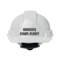 Statybinis šalmas "Konkurentų atakoms atlaikyti"