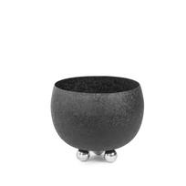 Metalinis vazonas BLACK VELVET 41072 (18x17,5 cm)