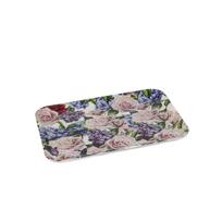 Plastikinis padėklas GĖLĖS 32x23 cm (mix) 50951