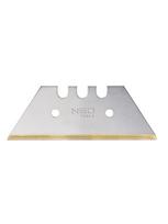 Peilio geležtės NEO TOOLS, padengtos titanu, 5 vnt., 0.65 mm