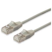 Equip Patchkabel Cat6A SlimFlex F/FTP 1.50m beig.LSZH 2xRJ45 Polybeutel