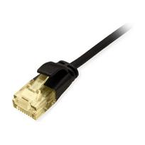 Equip Patchkabel Cat6A SlimFlex U/UTP 1.50m schw.LSZH 2xRJ45 Polybeutel