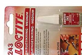 Henkel Varžtų fiksavimo klijai Loctite 243 vidutinio stiprumo, 5 ml