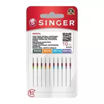 SINGER adata N2020 -10/70-12/80-14/90-16/100 lizdinė plokštelė po 10 vnt.