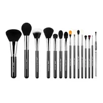 JESSUP_SET Makiažo šepetėliai T092 15vnt.