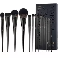 JESSUP_SET "Makeup Lover Black Versa" šepetėlių rinkinys T336 14vnt.