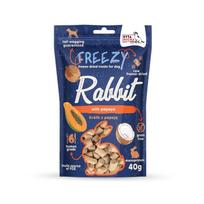 SYTA MICHA Freezy Rabbit with papaya – skanėstas šuniui – 40g