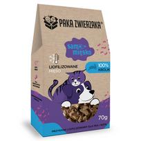 PAKA ZWIERZAKA Samo Mięsko Rabbit – skanėstas šuniui – 70g