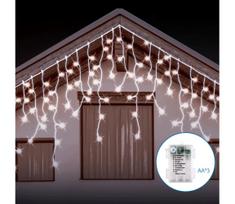 Aigostar - LED lauko girlianda 200xLED/8 funkcijų 13x0,6m IP44 šaltai balta