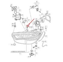 AUDI A4 B8 priekinių žibintų šešiakampės galvutės varžtas su šešiakampiu lizdu originalus N90684705