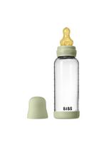 BIBS stiklinis maitinimo buteliukas – Šalavijų spalvos (240 ml) 2+ mėnesių