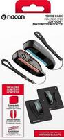 Nacon rinkinys, kuriame yra 2 pelių kilimėliai ir 2 korpusai, leidžiantys naudoti Joy-con kaip pelytes Nintendo Switch 2.