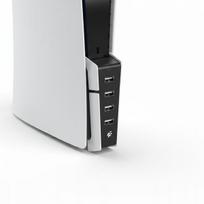 USB šakotuvas naujam PS5 SLIM modeliui Flashfire P704 PlayStation 5