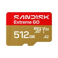SANDISK MicroSD Extreme GO 512GB 240/160MB/s C10 UHS-I U3 V30 A1