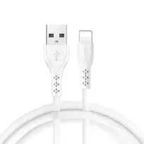 Yesido CA71 data transfer and charging cable | USB-A to Lightning | 10W | 1m | white | white