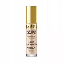 Eveline Cosmetics Wonder Match, Vitamin C, Illuminating Liquid Highlighter, 01, For Face, 4.5 ml