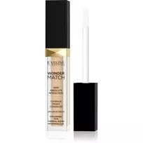 Eveline Cosmetics Wonder Match, Hyaluronic Acid, Satin Finish Cream Concealer, 10 Light Vanilla, 6.8 ml