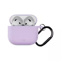 PURO Icon Case for AirPods 4 - Purple