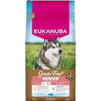 Eukanuba Dog food - Senior Large Grain Free ocean fish, 12 kg