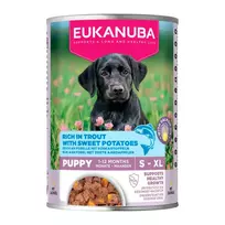 Eukanuba Canned puppies - CAN LC PUP AB TRUT AND SWPT 400 gr